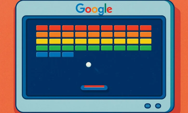 Google Block Breaker